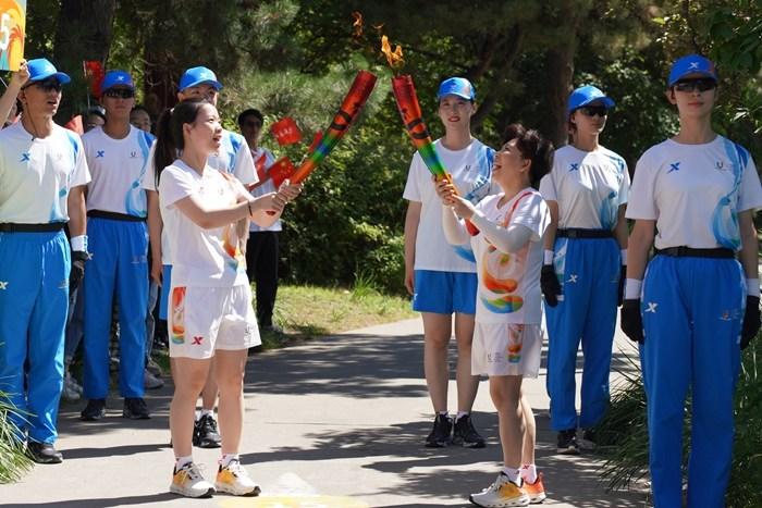 成都世界大學生夏季運動會火炬傳遞啟動