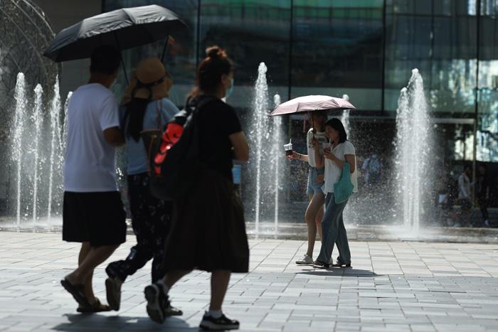 北京7月氣溫連續兩天超40℃