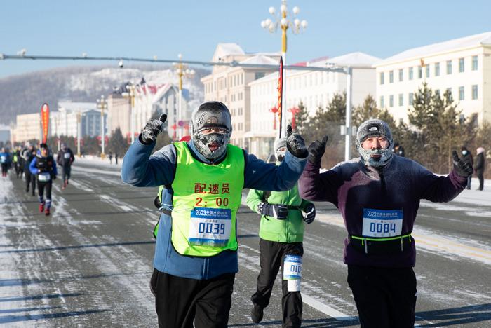 中國(guó)冷極馬拉松-38℃鳴槍開跑