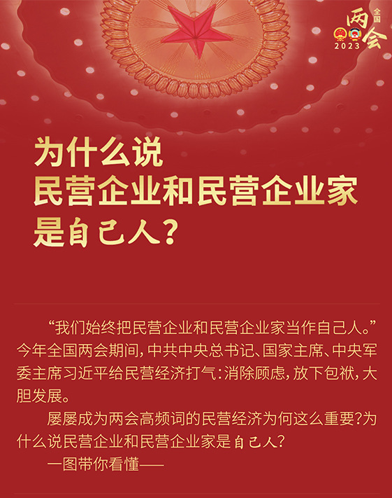 為什么說民營企業和民營企業家是自己人？